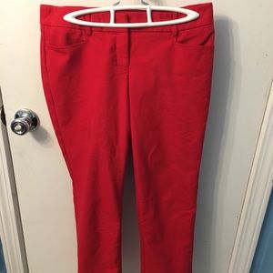 Express Red Dress Pant - Size 4S